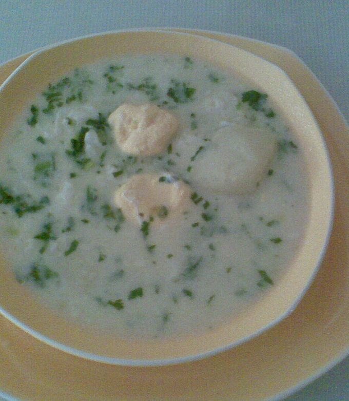 Una foto de CHANGUA O CALDO DE HUEVO
