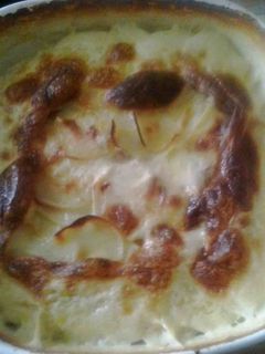 Una foto de Papas con ajo al horno