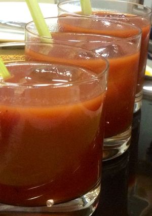 Una foto de Bloody Mary paso a paso