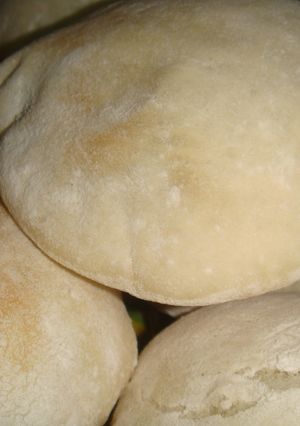 Una foto de Pan árabe