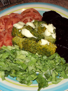Una foto de Ensalada a la brobetole