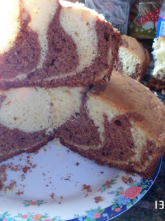 Una foto de Torta cebra súper fácil