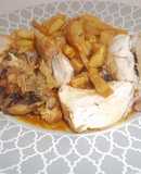 Pollo asado a la cacerola