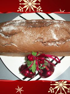 Una foto de Plum Cake de chocolate
