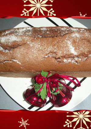 Una foto de Plum Cake de chocolate