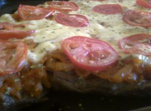Una foto de Matambre a la pizza al horno