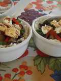 Sushi vegetariano al plato