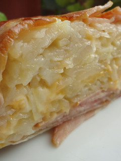 Una foto de Torta de patata y bacon