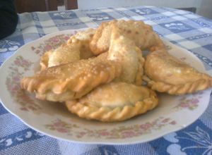 Una foto de Empanadas de carne fritas
