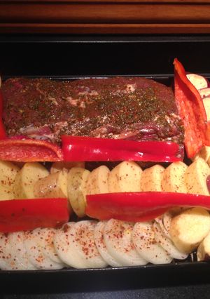 Una foto de Ojo de bife entero al horno