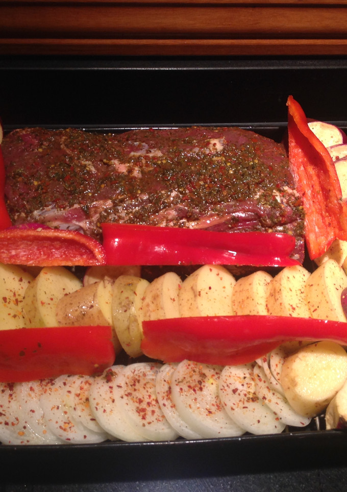 Una foto de Ojo de bife entero al horno