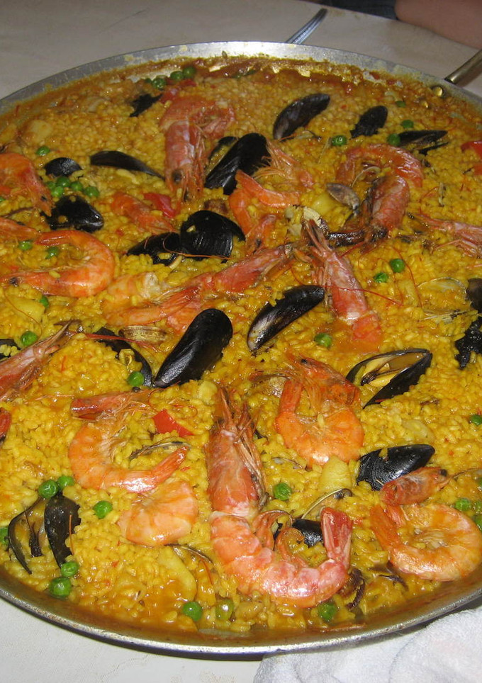 Una foto de Paella marinera (Esther)