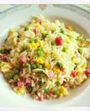 Arroz frito cantonés