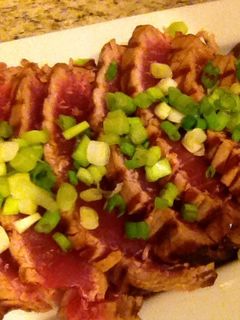 Una foto de Ahi tuna