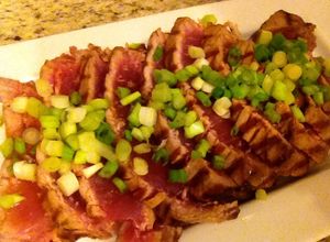 Una foto de Ahi tuna