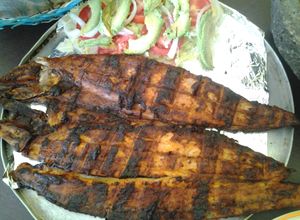 Una foto de Pescado a la Talla
