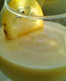 Chupito de lima con limón confitado