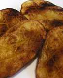 Mitades de patata al horno