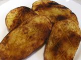 Mitades de patata al horno