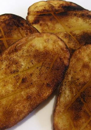 Una foto de Mitades de patata al horno