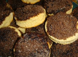 Una foto de Tortitas negras (sin levadura)