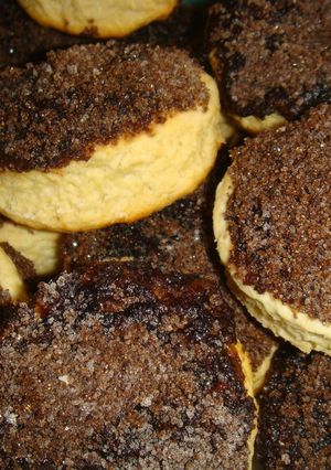 Una foto de Tortitas negras (sin levadura)