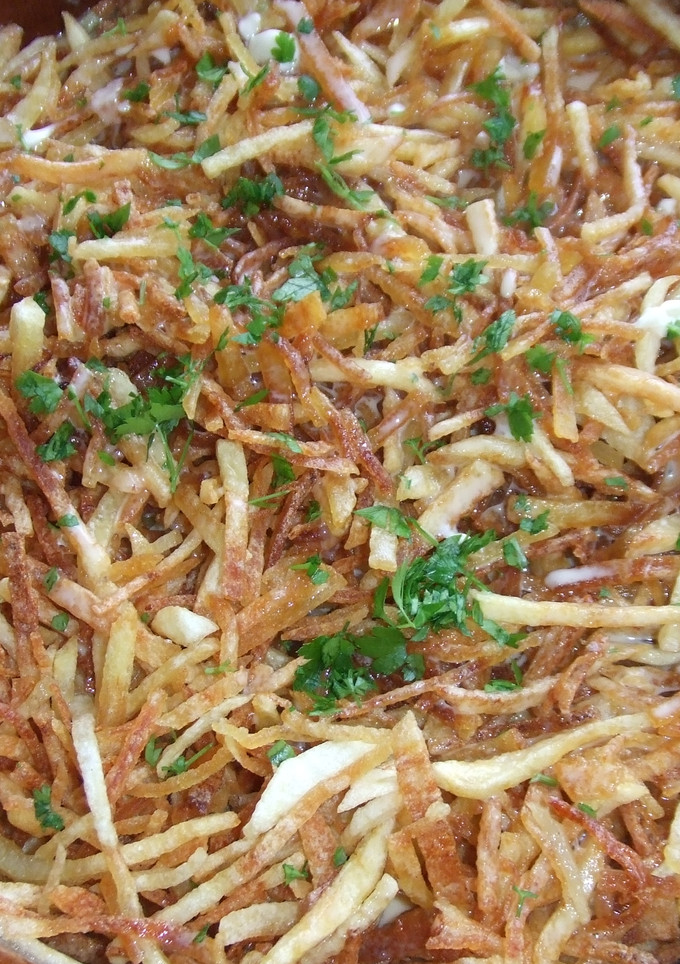 Una foto de Patatas paja muy fáciles