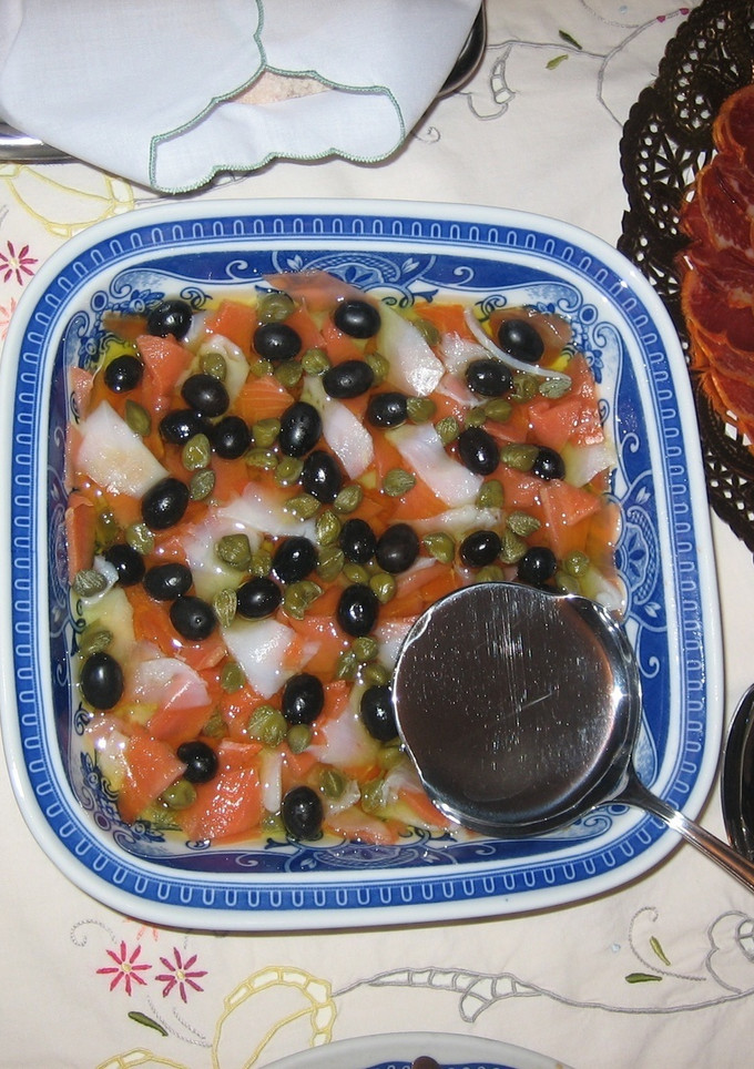 Una foto de Ensalada Cantonal de ahumados (Cartagena)