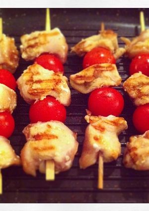 Una foto de Spiedini di pollo