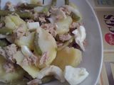 Ensalada de verano de patata con judías verdes