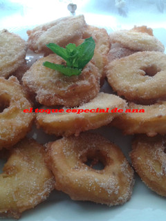 Una foto de Rosquillas de manzana