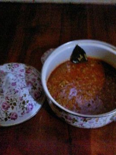 Una foto de Guiso de trigo con pollo