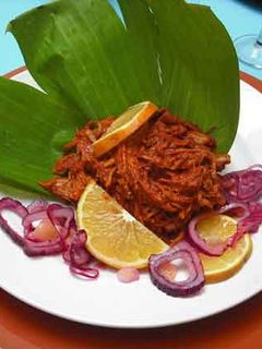 Una foto de Cochinita pibil estilo yucateca
