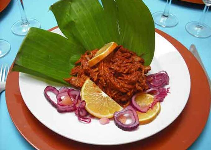 Cochinita pibil estilo yucateca Receta de chefencalada- Cookpad