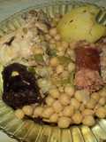 Cocido de garbanzos al estilo de mi madre