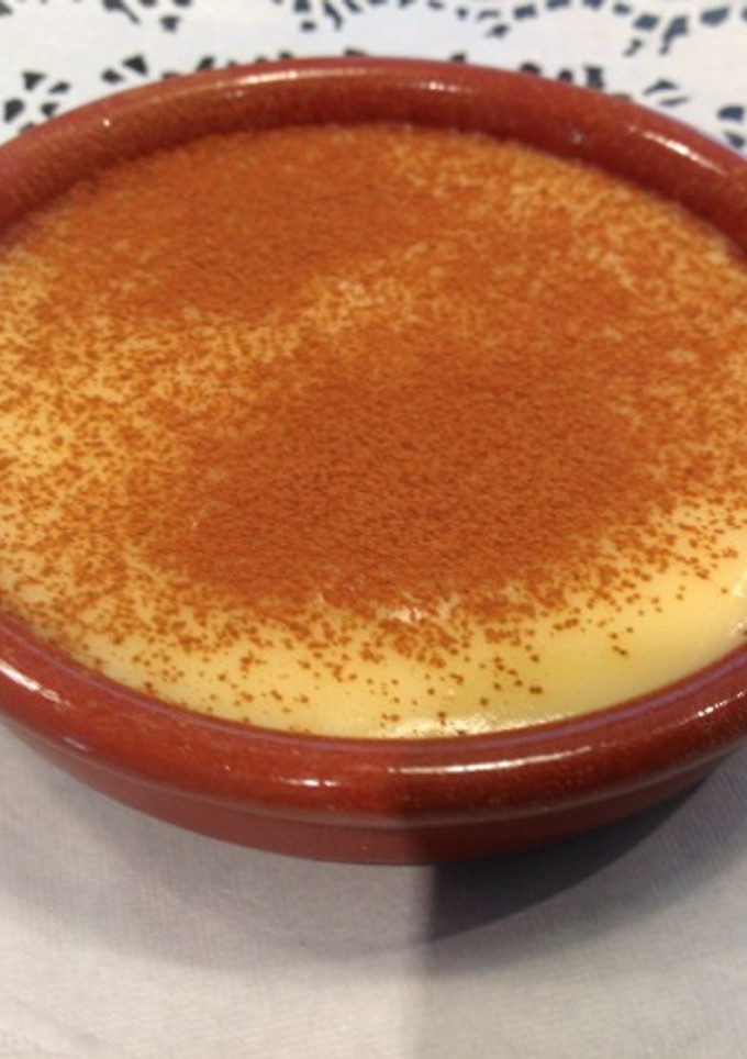Una foto de Natillas sin lactosa