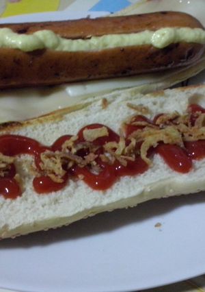 Una foto de Perrito caliente rápido