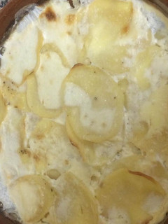 Una foto de Papas a la crema al estilo Francés