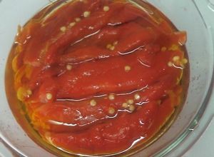 Foto principal de Pimientos rojos asados en microondas (Penchi)