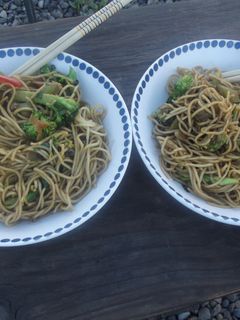 Una foto de Salsa para noodles