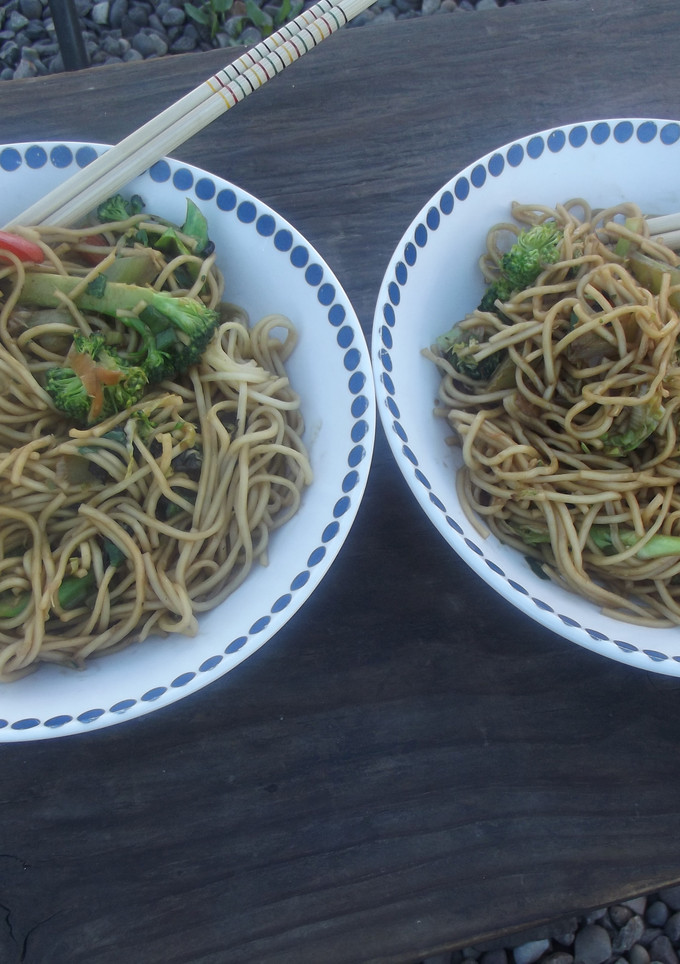 Una foto de Salsa para noodles