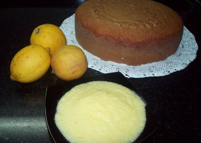 Foto principal de Crema de limón para rellenar tartas