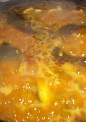 Una foto de Arroz con sardinas
