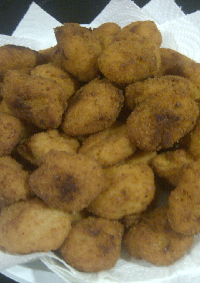 Una foto de Croquetas dulces de sémola de arroz