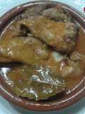 Conejo sofrito en escabeche lorquino