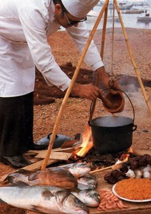 Una foto de Receta de arroz caldero de Raimundo González