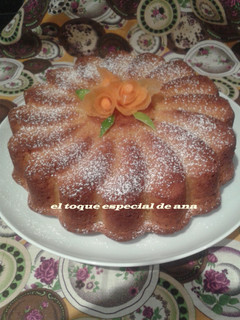 Una foto de Tarta de zanahorias con almendras Casero
