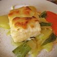 Lomos de bacalao con alioli gratinado