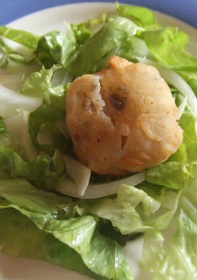 Una foto de Bocadito de pescado en adobo