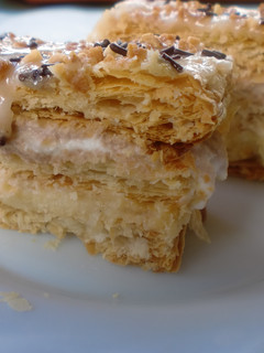 Una foto de Milhojas rellenas mini